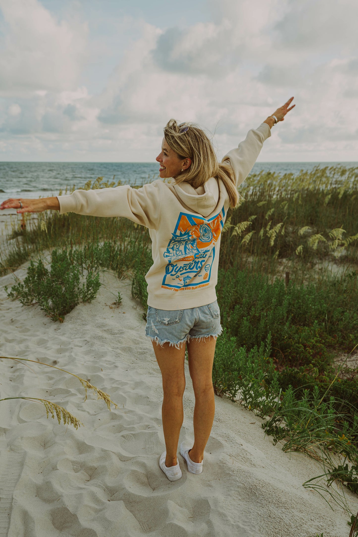 Support Big Blue Hoodie