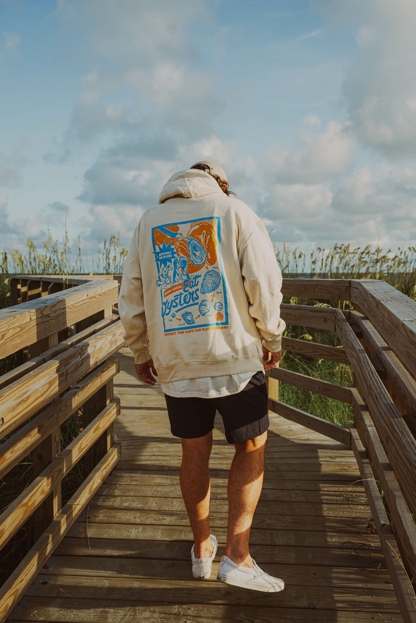 Support Big Blue Hoodie