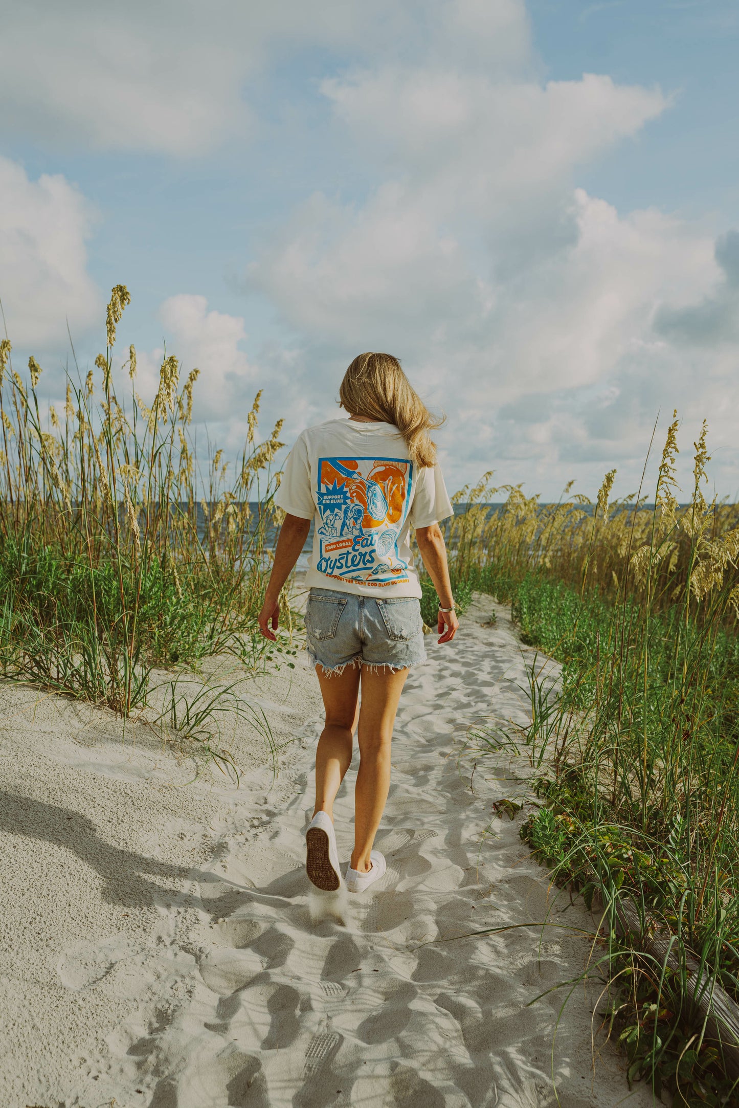 Support Big Blue Tee