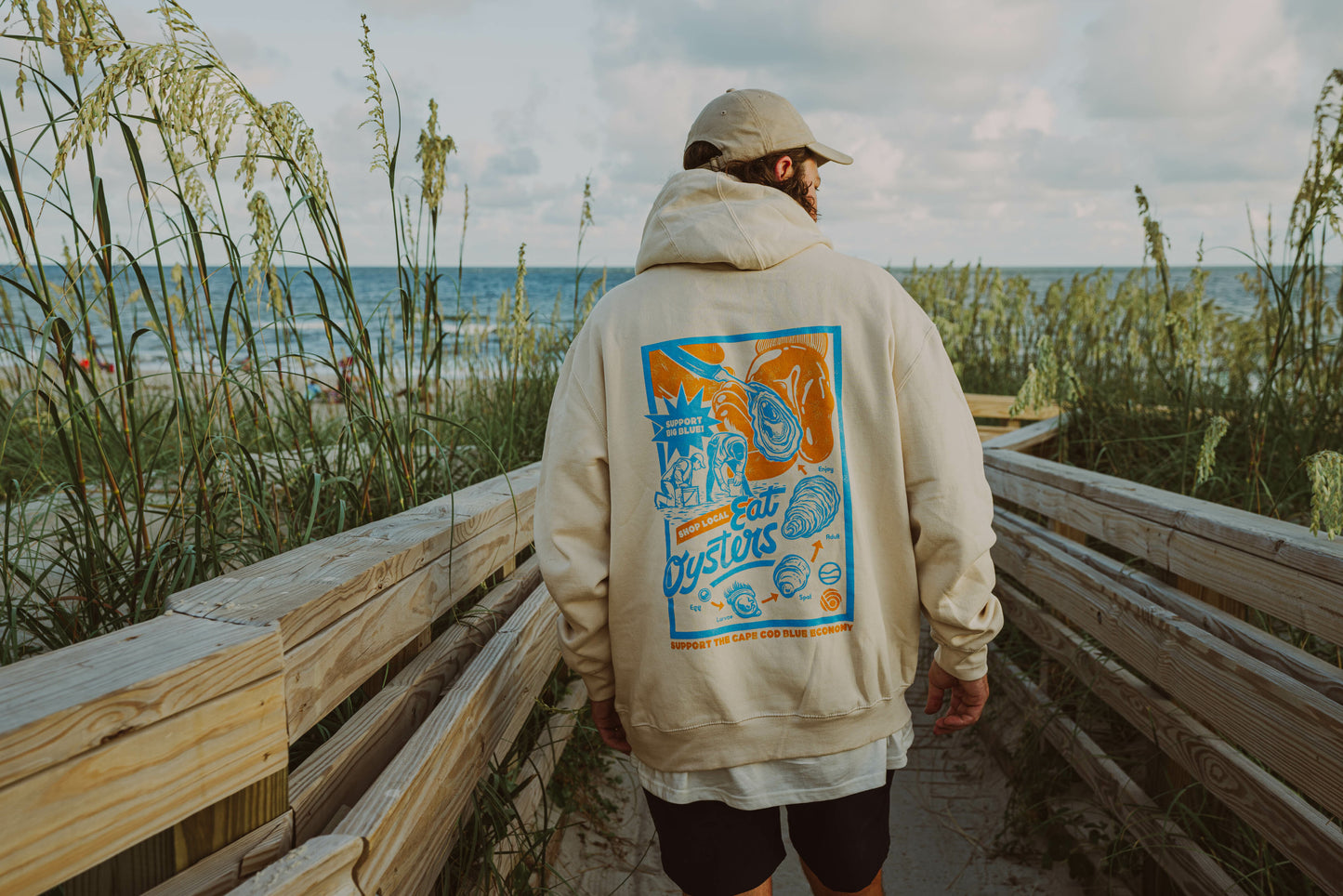 Support Big Blue Hoodie