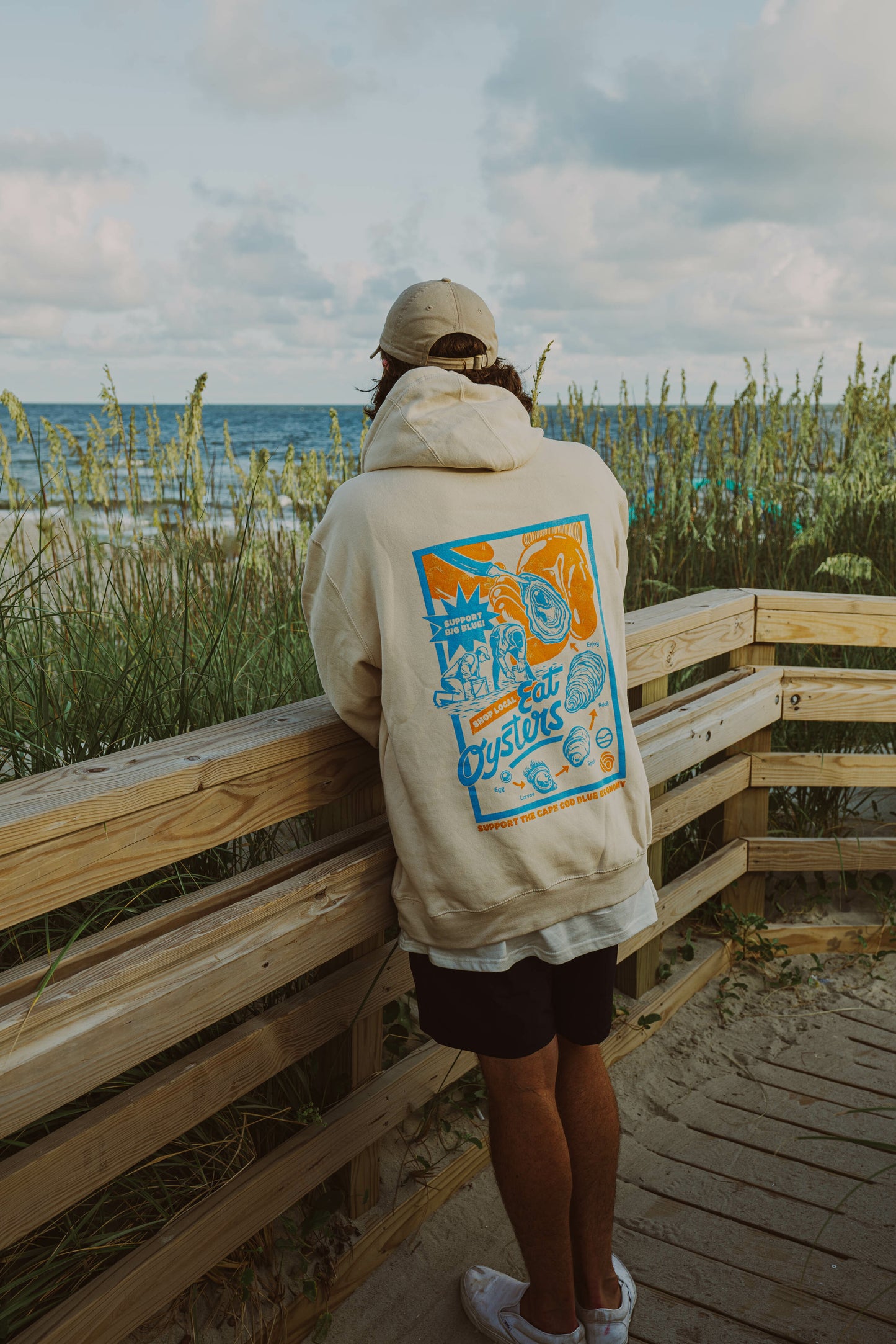 Support Big Blue Hoodie