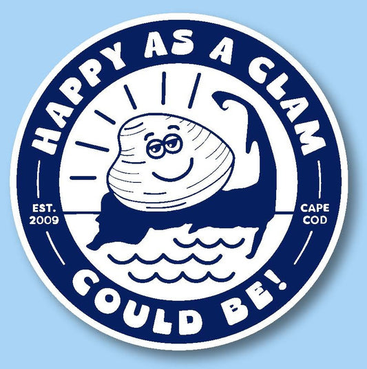 Happy as a Clam Could Be Enamel Pin