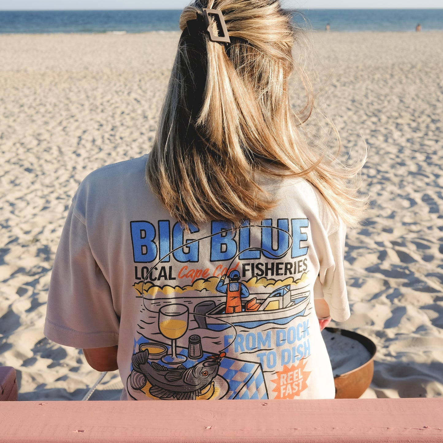 Big Blue "Fishing Charter" Tee