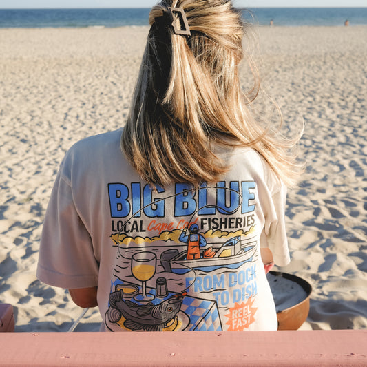 Big Blue "Fishing Charter" Tee