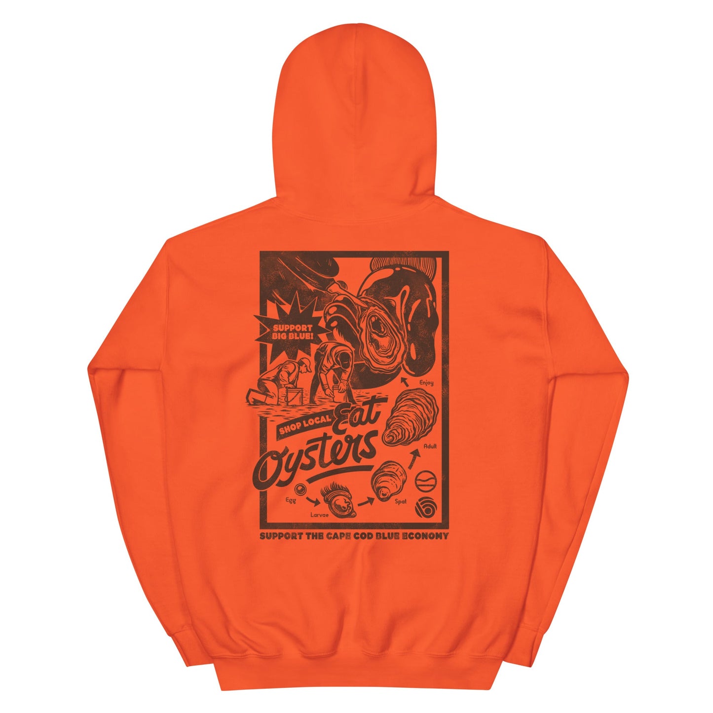 Support Big Blue Hoodie 3.0